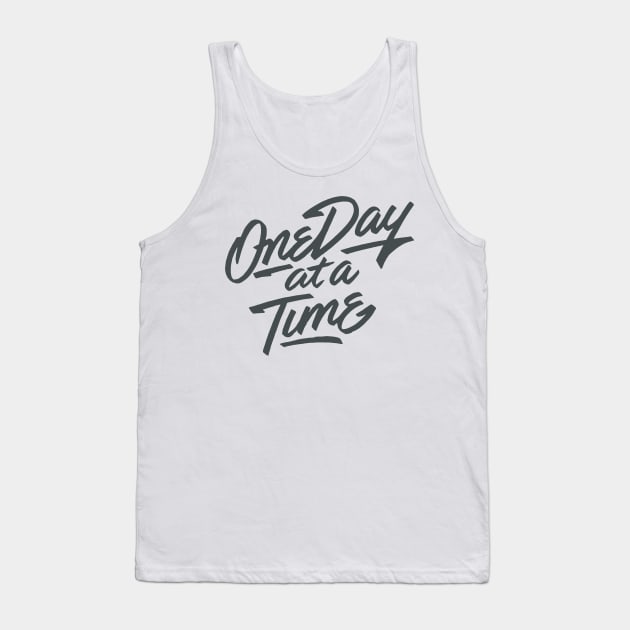 'One Day At a Time' PTSD Mental Health Shirt Tank Top by ourwackyhome